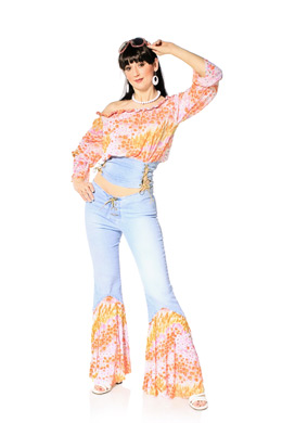 1970er Hippiegirl #2