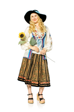 1970er Hippiegirl #3
